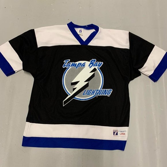 Reebok Shirts Vintage Tampa Bay Lightning Hockey Jersey Poshmark